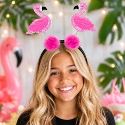 Flamingo Deluxe Sparkling Headbopper